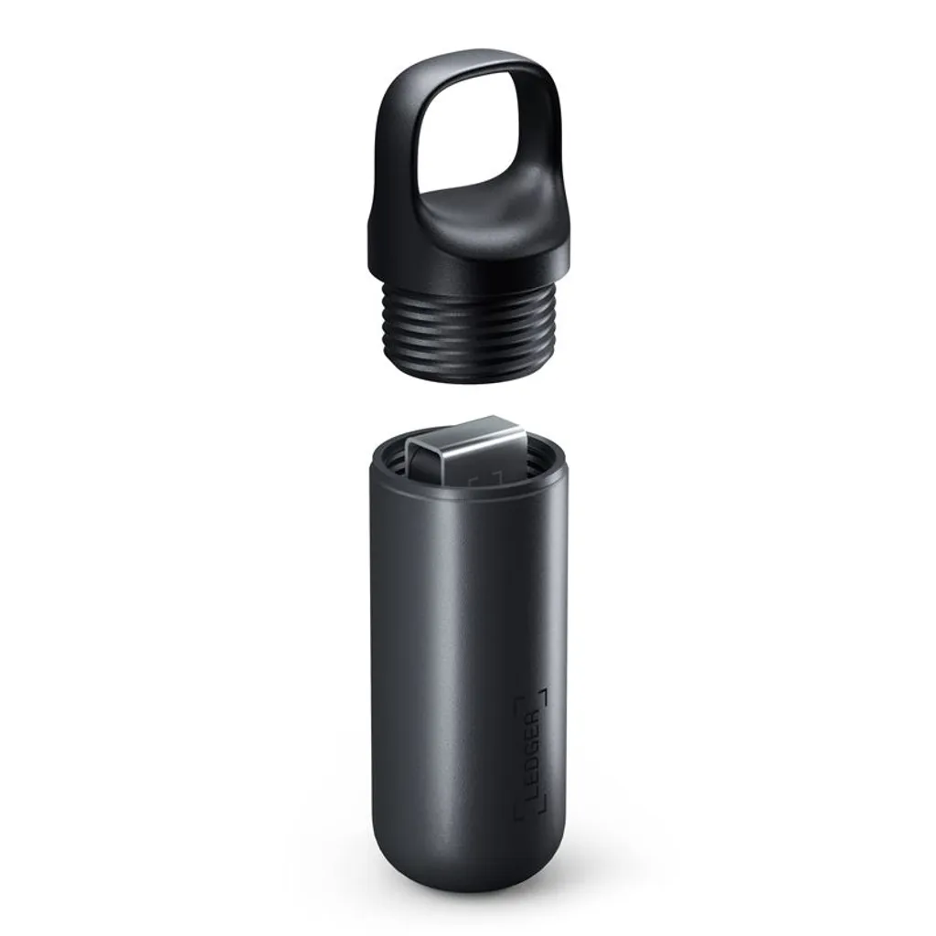 Protezione Ledger Nano S Plus Pod - Cover Nera Originale Anti-Graffio