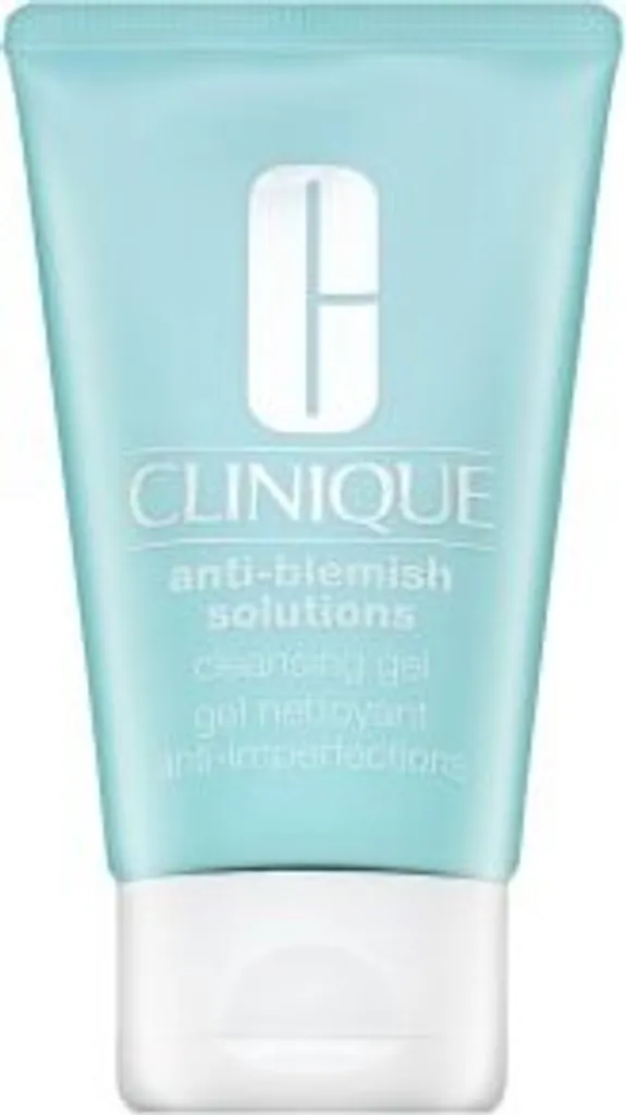 Gel nettoyant Clinique contre acné et pores obstrués du visage