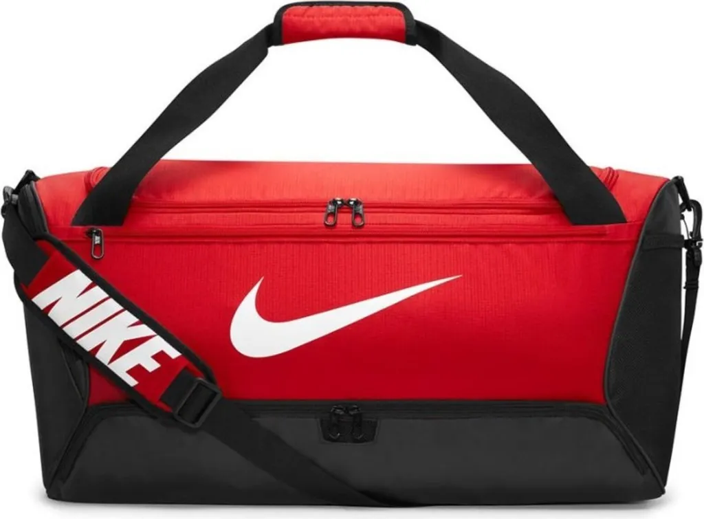 Nike Brasilia DH7710-657 Sac de Sport Rouge 60x30x31 cm Taille M