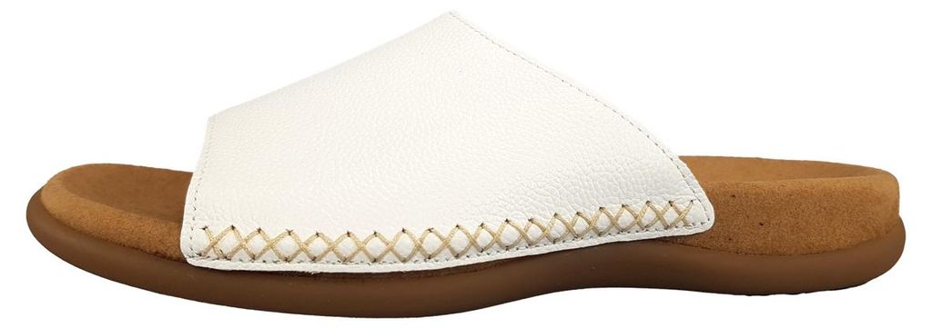 Gabor: Scarpe da donna, pantofole, colore bianco, stile Immagine del prodotto 