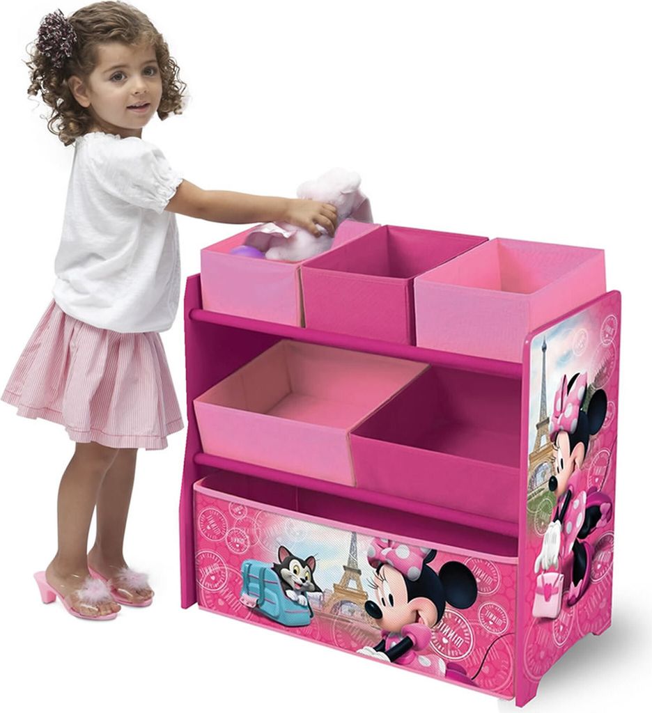 Minnie Maus Kinderregal Spielzeugregal Spielzeugbox Disney Produktbild 2