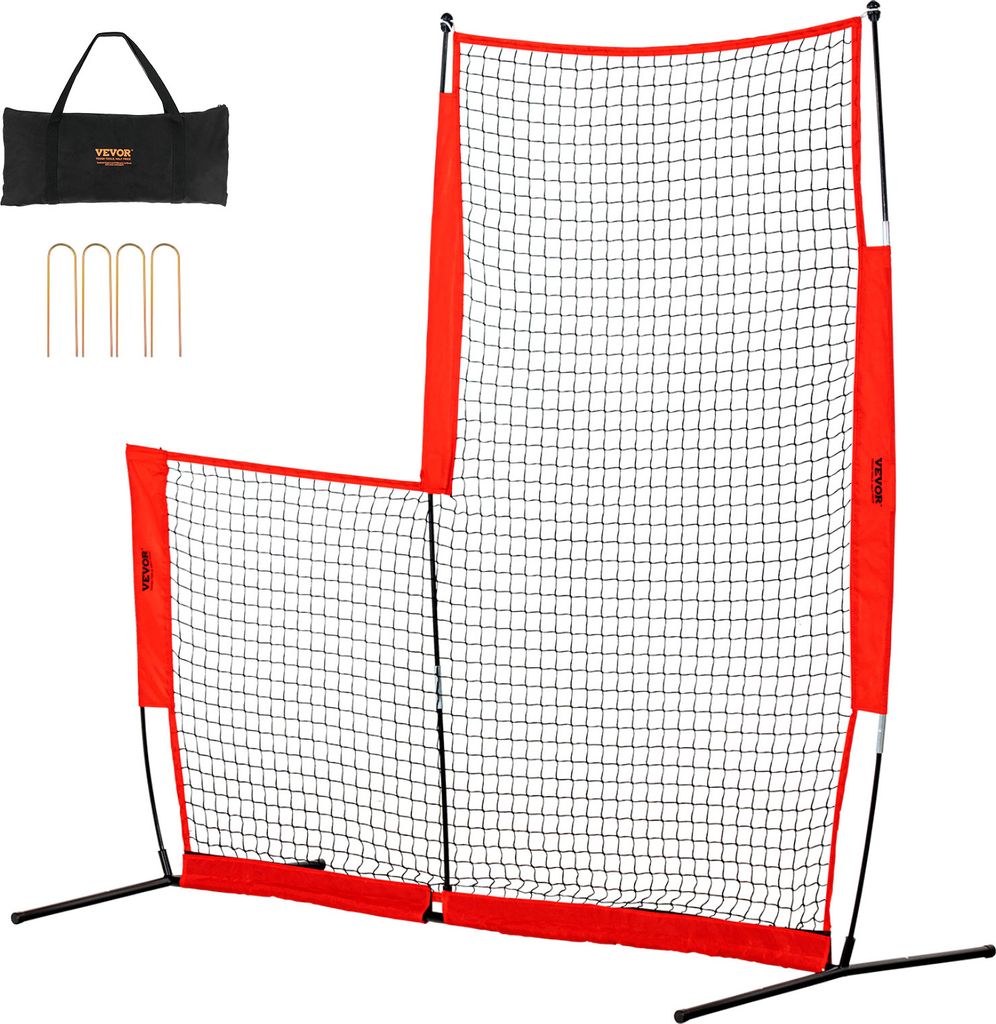 VEVOR L-Typ für Schlägerkäfig 240 x 106 x 214 cm Baseball- Produktbild 