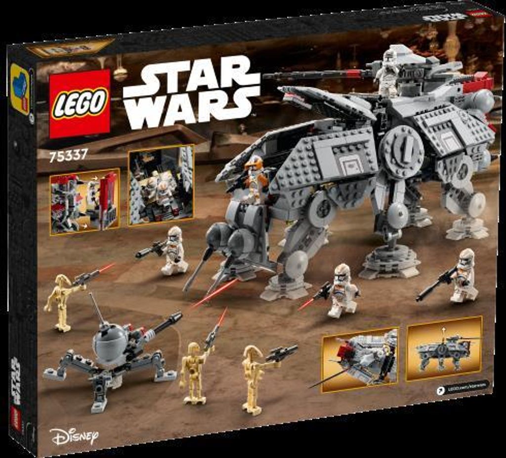 Lego Star Wars 75337 Maszyna Krocząca At-Te Zdjęcie produktu 47