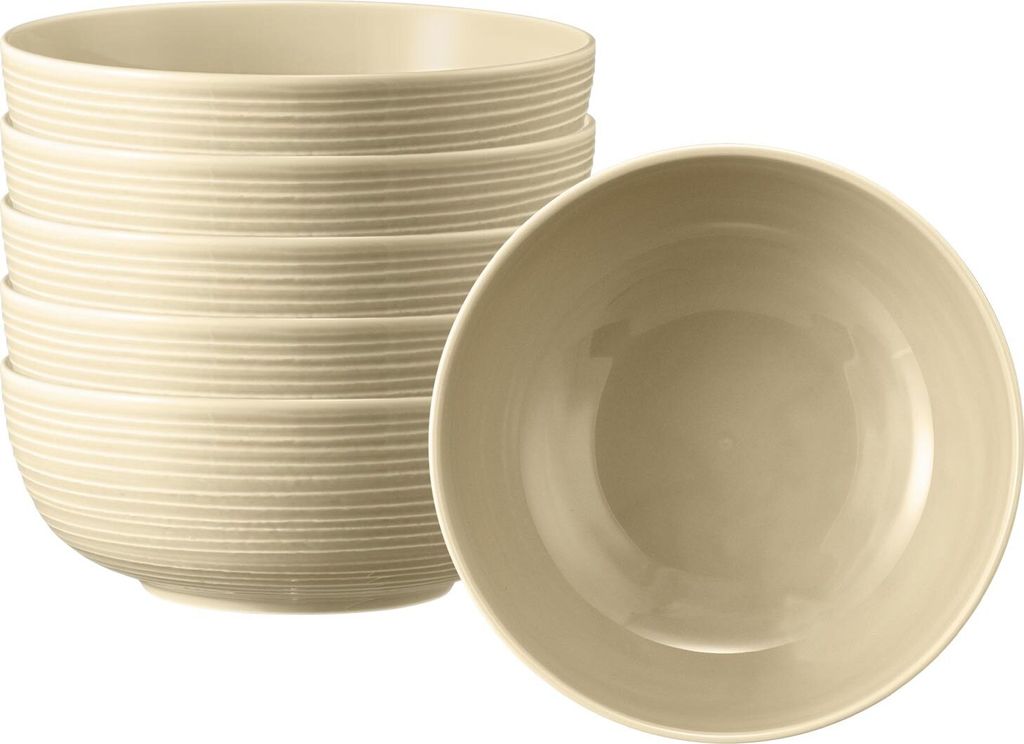 Seltmann Weiden Terra Foodbowl ø 20,4 cm sandbeige 6er Set