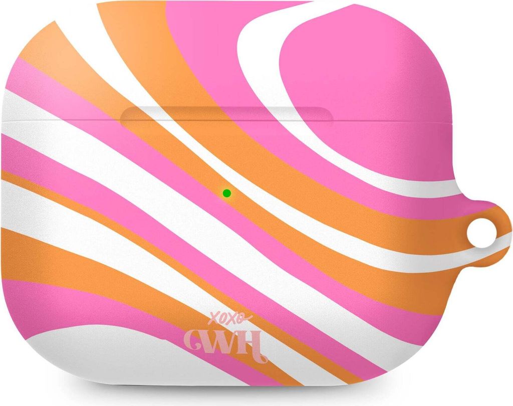 Hülle passend für AirPods Pro 2 - Chasing Sunsets - Matte - Beige - Orange Rosa