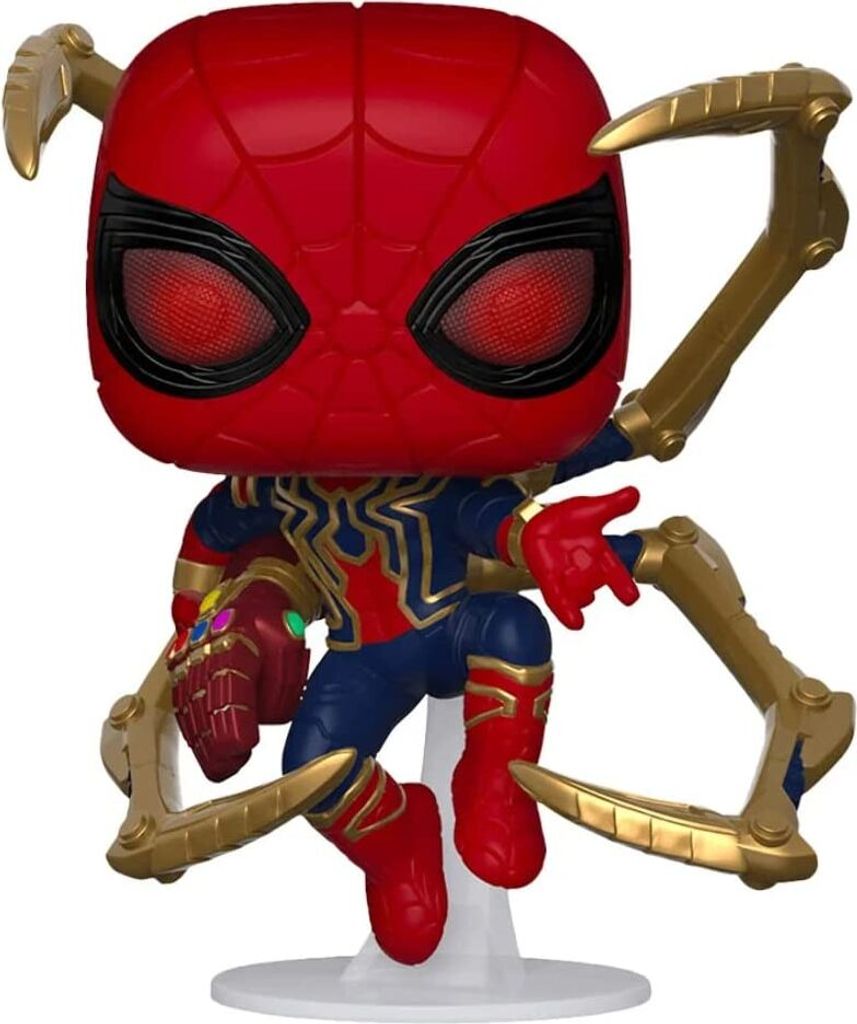 Avengers Endgame Funko POP! Movies PVC-Sammelfigur - Iron Spider Nano Gauntlet Glow in the Dark (574)