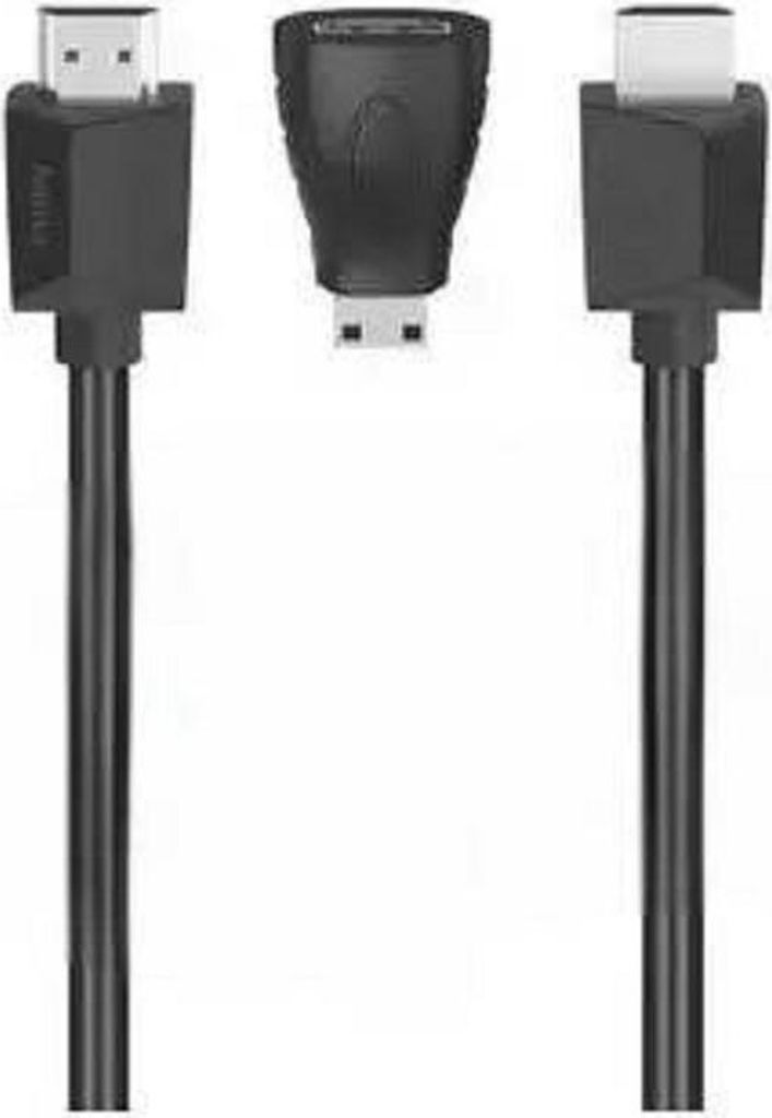 Hama HDMI Kabel 1,5 m mit Adaptern – Flexibel und Hochwertig KP36396