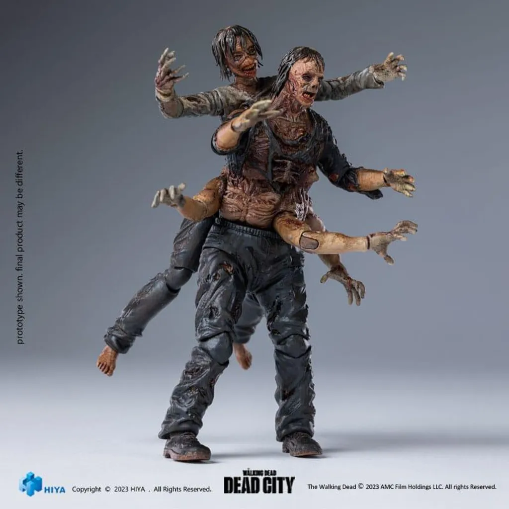 Figurine Exquisite Mini Walker King Dead City 1/18 hyper détaillée - 6