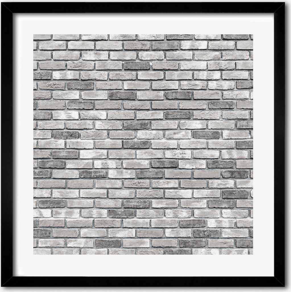 Bild - 50 cm x 50 cm - MDF - Rahmen, Wandkunst - Produktbild 