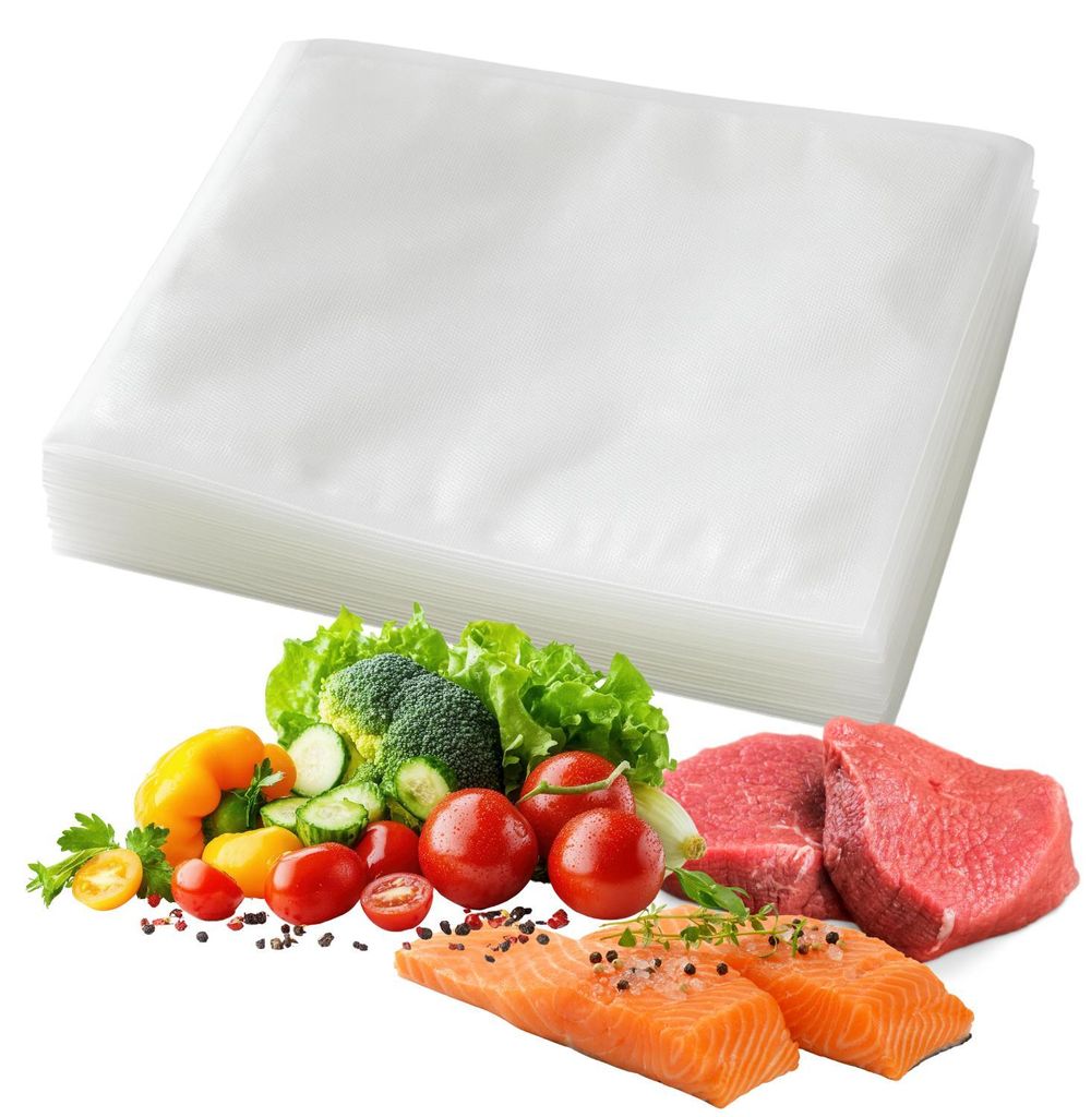 100x Vakuumbeutel 20x25 cm Sous Vide Beutel für Vakuumierer Strukturbeutel BPA frei 180 μm