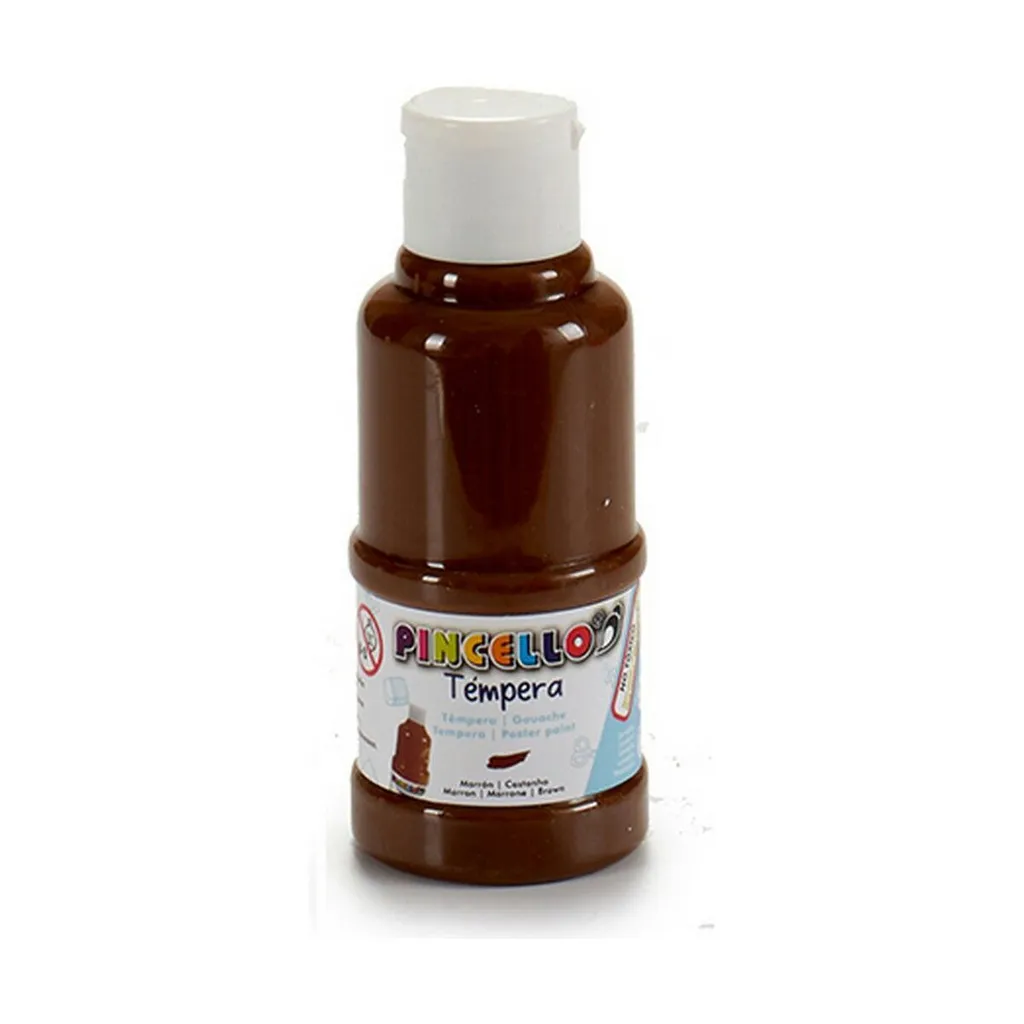 Fornitura Bulk Tempera Pincello Marrone 120ml - 12 Unità per Ufficio