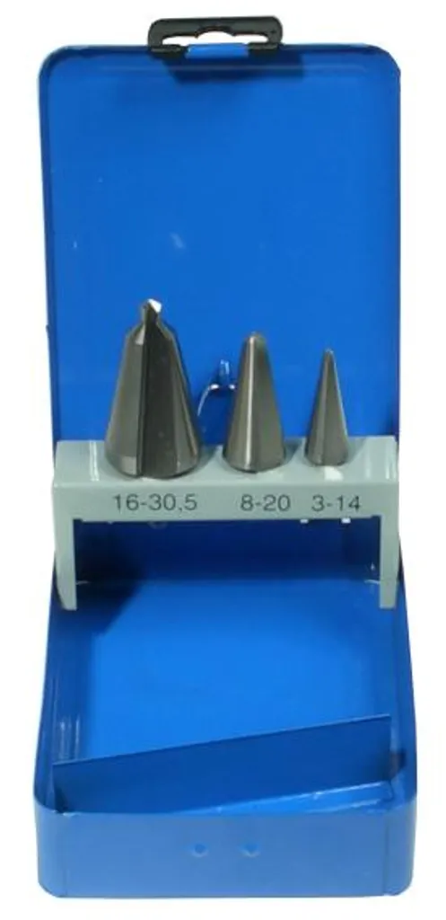 Perforateur 7 pièces pour plastique et cuir - Kit emporte-pièce précis