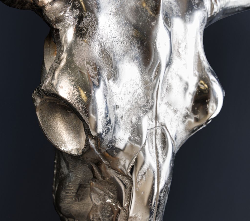 Eindrucksvoller Deko Schädel MATADOR Longhorn Skull massive Produktbild 7