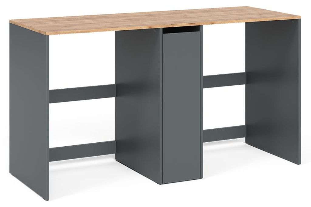 Waschmaschinenschrank Vicco Viktor Anthrazit 159.8 x 88.2 Produktbild 