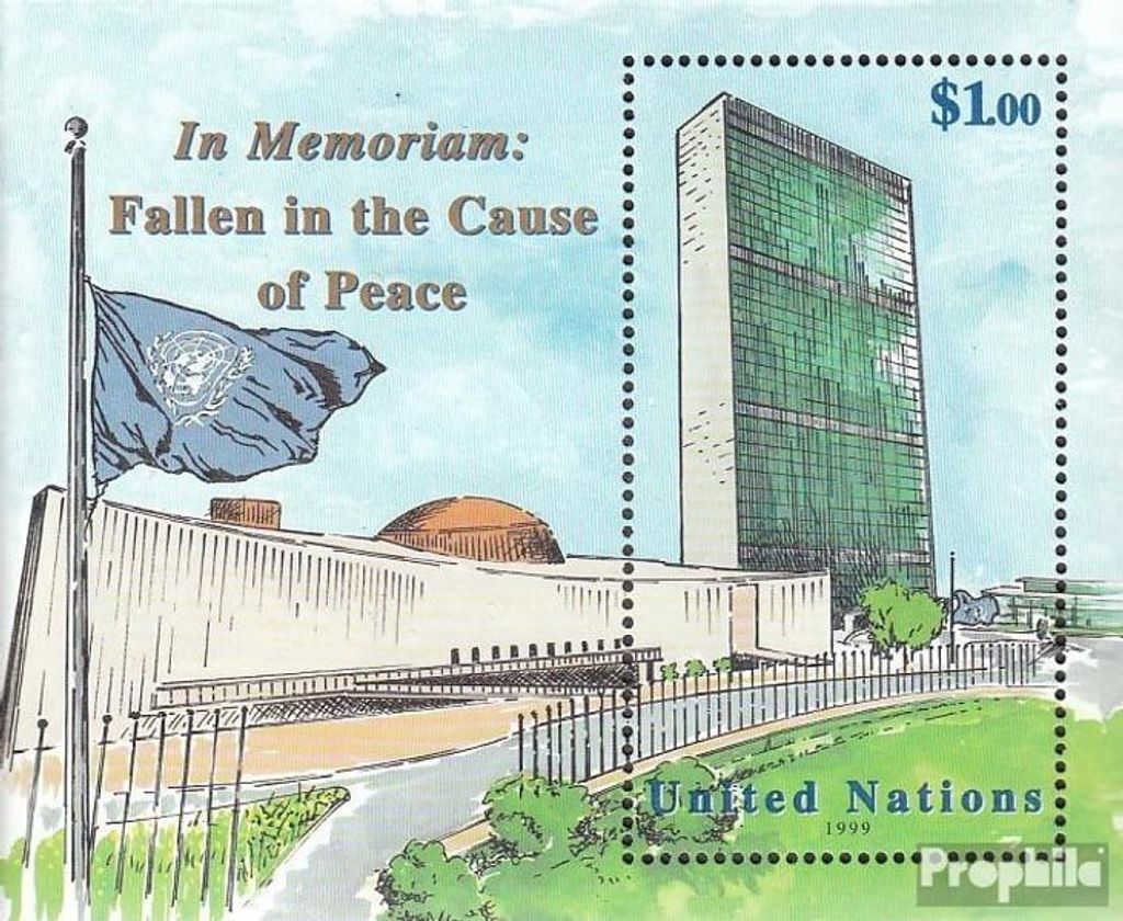 Briefmarken UNO - New York 1999 Mi Block17 (kompl.Ausg.) Produktbild 