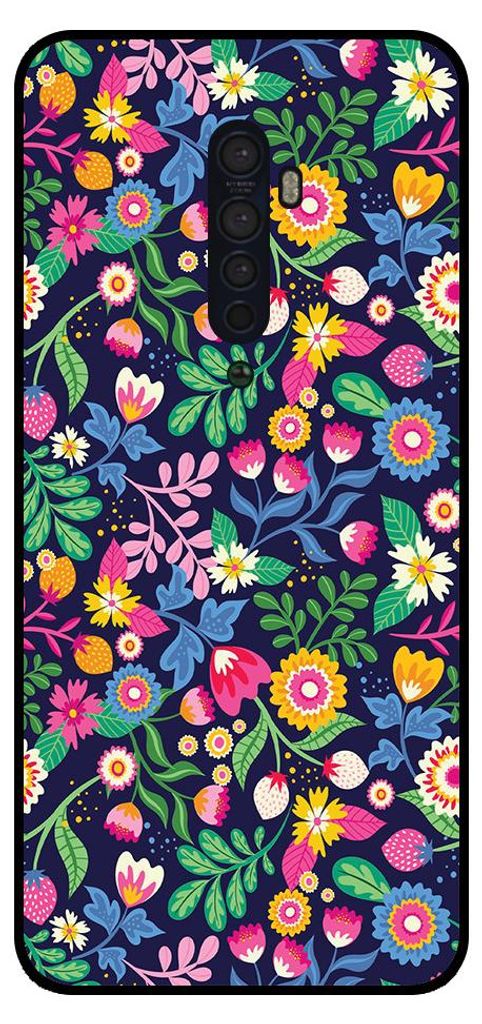 Coque Smartphonica pour Oppo Reno2 avec fleurs
  print - Image du produit 