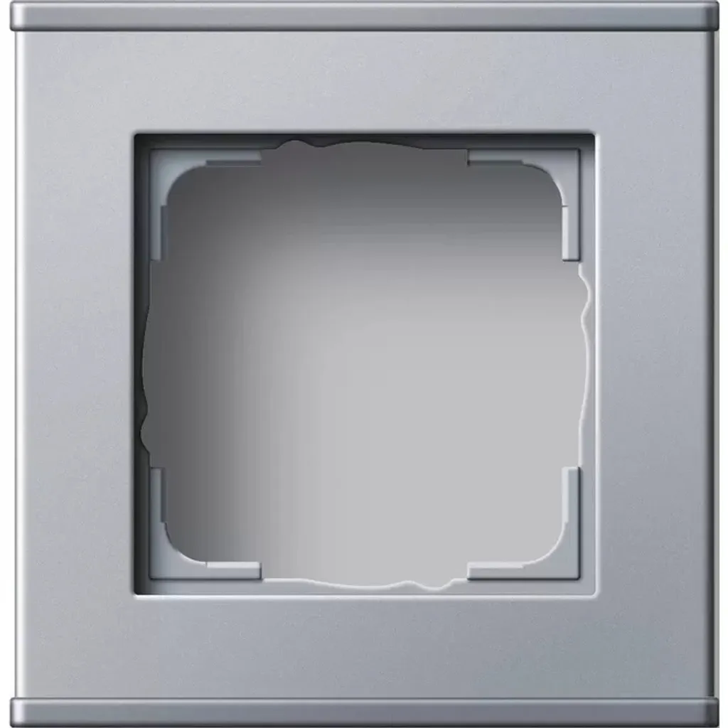 Couvercle d'interrupteur GIRA 7875354 finition aluminium brossé