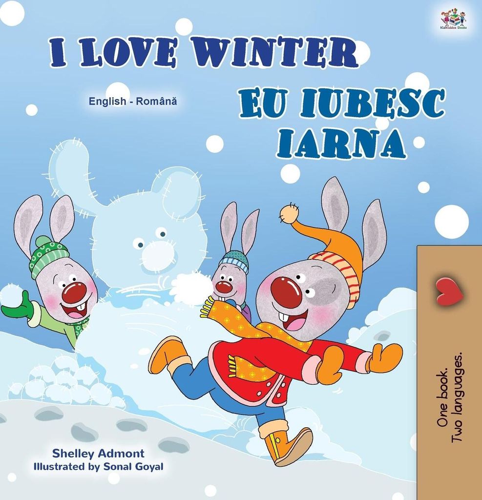 I Love Winter (English Romanian Bilingual Book for Kids)