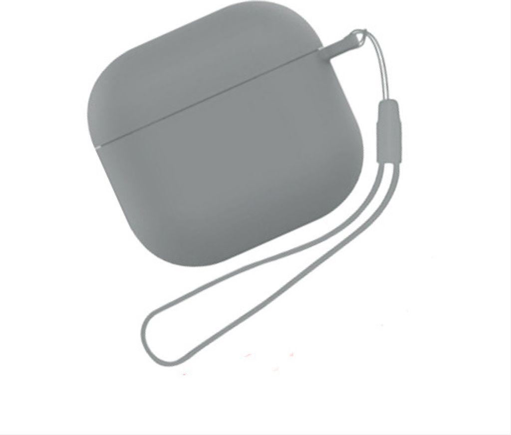 INF Silikon-Schutzhülle für Apple AirPods 4 Grau