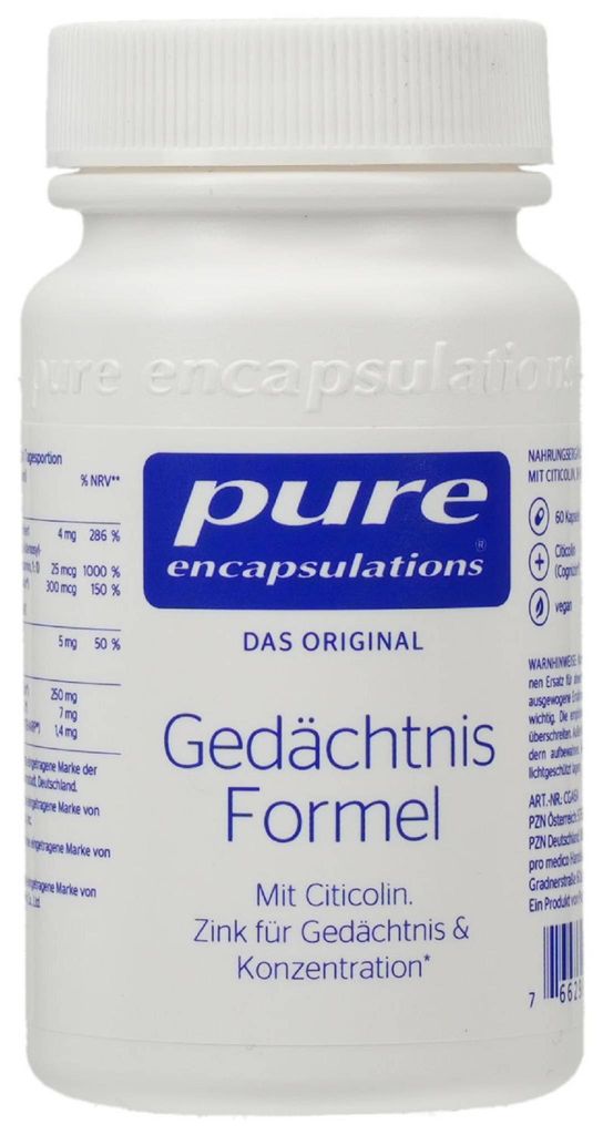 Pure Encapsulations Cogni aktiv, 60 capsules Productafbeelding 