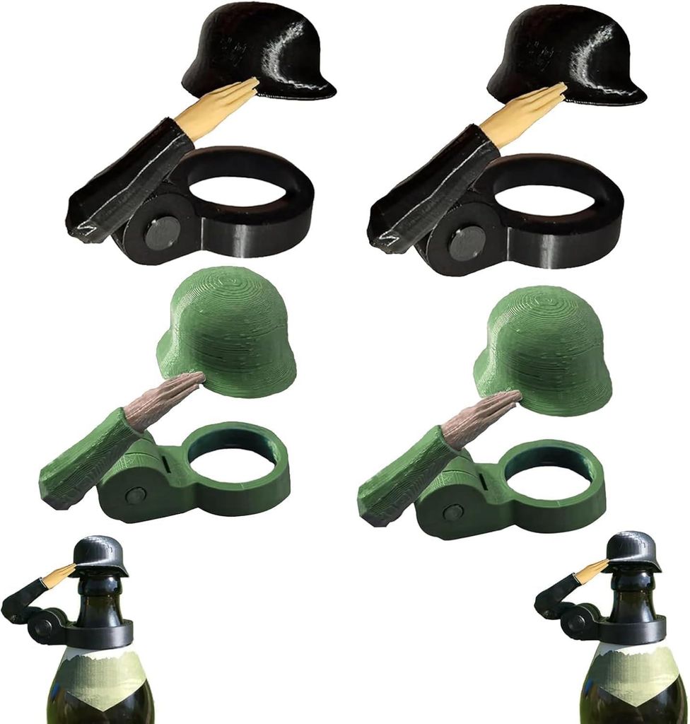 Flaschenverschluss Bier 4er Set, luftdichter Bier Stopfen Produktbild 