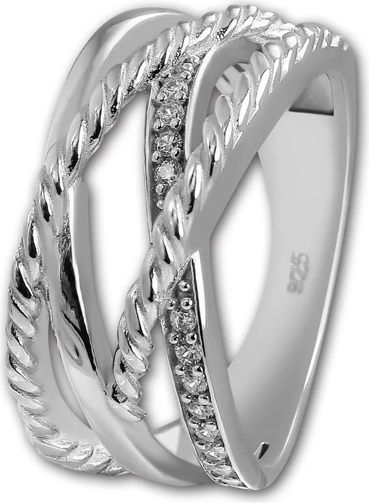 Bague de Mariage ou Quotidien en Argent SilverDream Taille 56 Femme