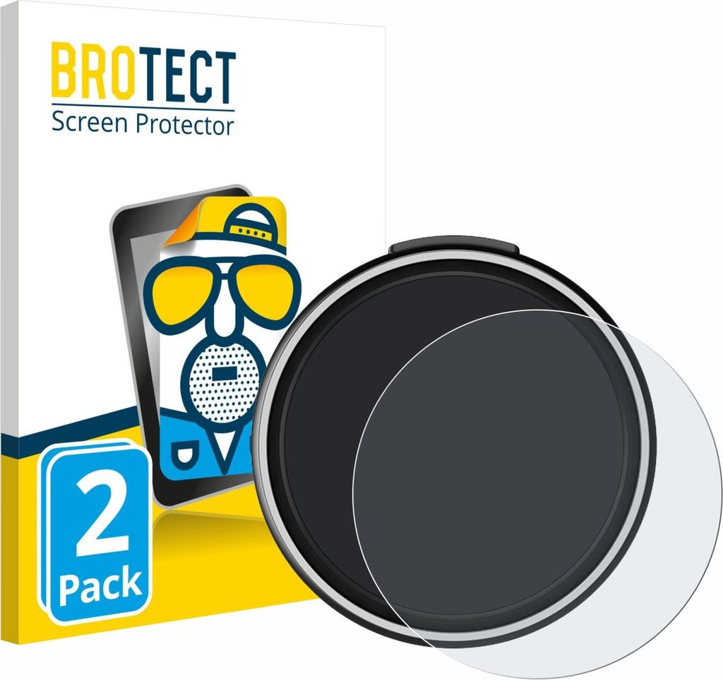 2x BROTECT Schutzfolie für OOONO CO-Driver NO2 Plus Displayschutz Displayschutzfolie Folie Matt Entspiegelungsfolie