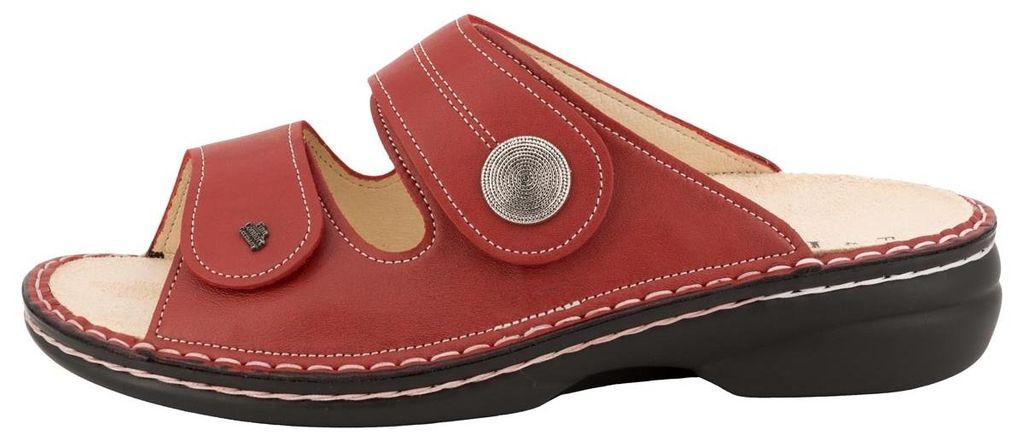FINN COMFORT Sansibar donna muli rosso pelle liscia : 38 Immagine del prodotto 