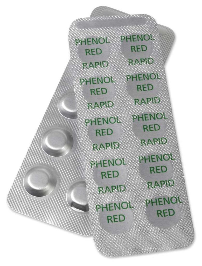 60 Tabletten für Pooltester pH-Wert Messung (6 Streifen) Produktbild 