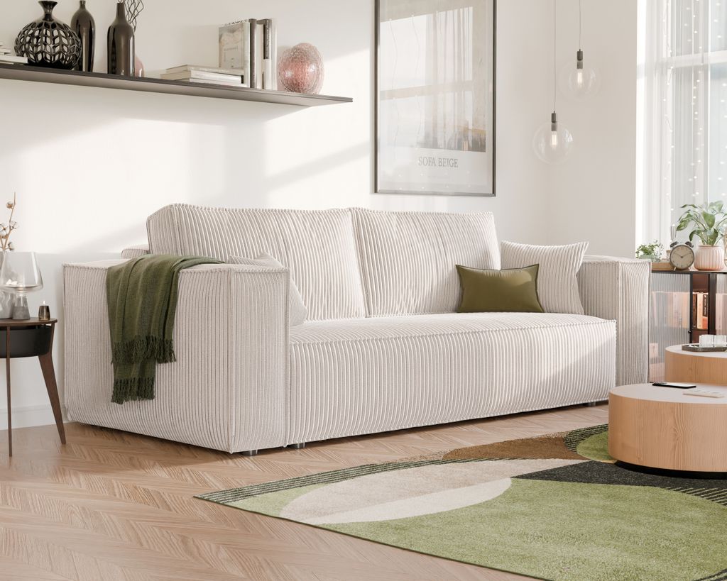 Freistehendes Polstersofa BALI mit Schlaffunktion und Produktbild 