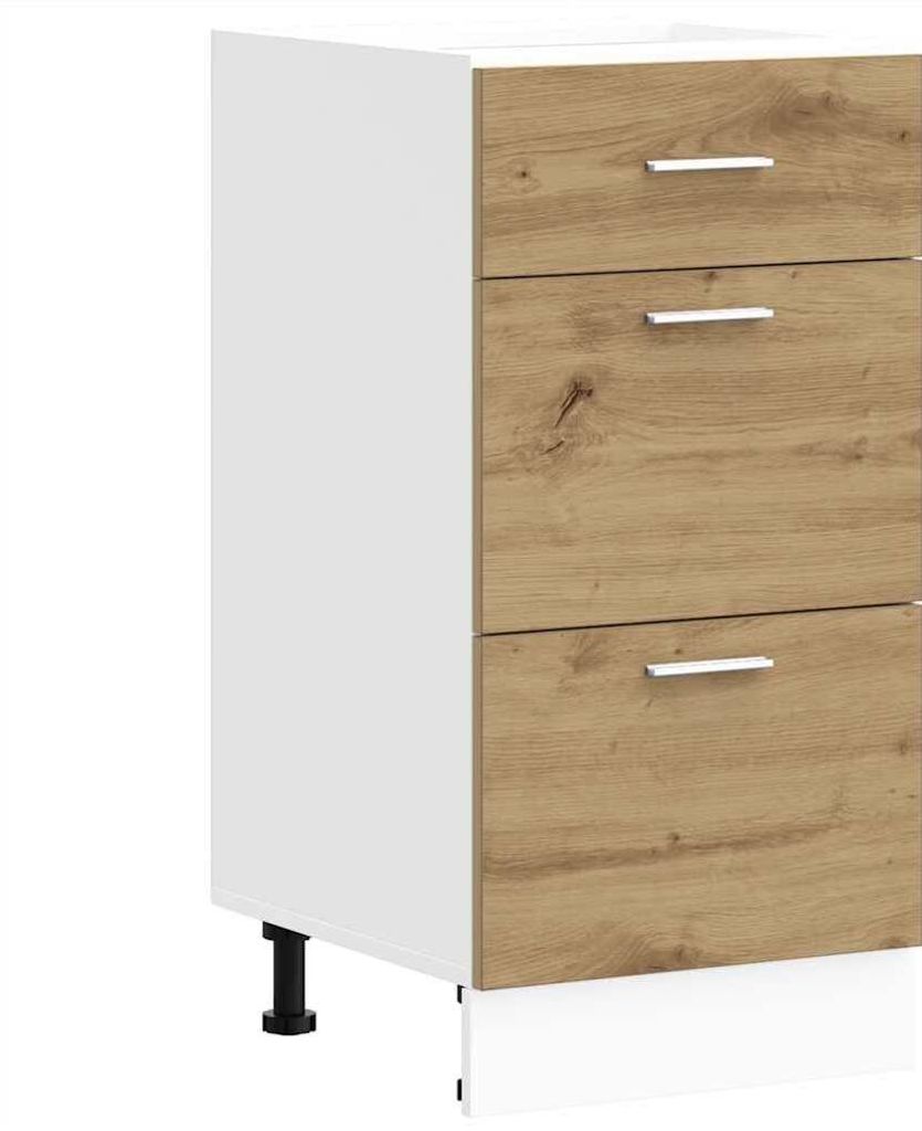 Stabli Möbel Unterschrank Lyon Artisan-Eiche 40x46x81,5cm Holzwerkstoff - Küchenschränke Neu design441324