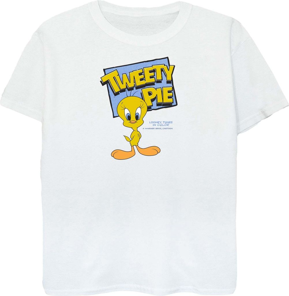 Looney Tunes - "Classic" T-Shirt für Herren BI1037 (M) (Weiß)