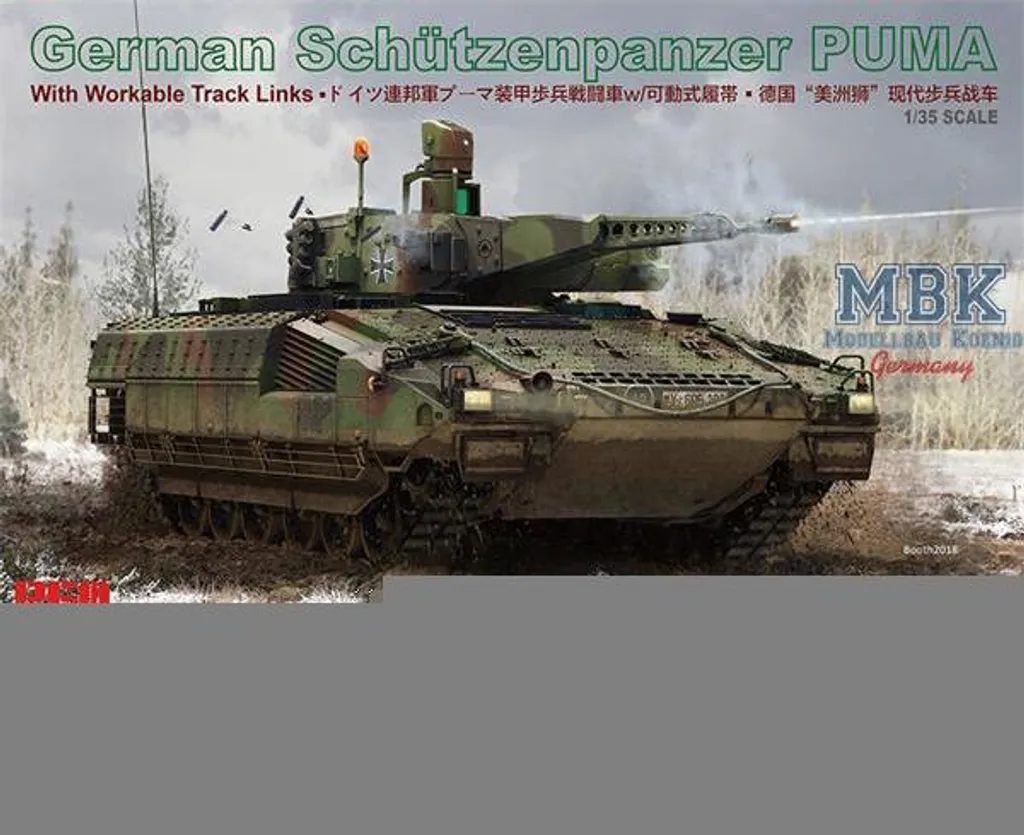 Construisez le blindé Puma RFM5021 - Idéal pour diorama militaire 1/35