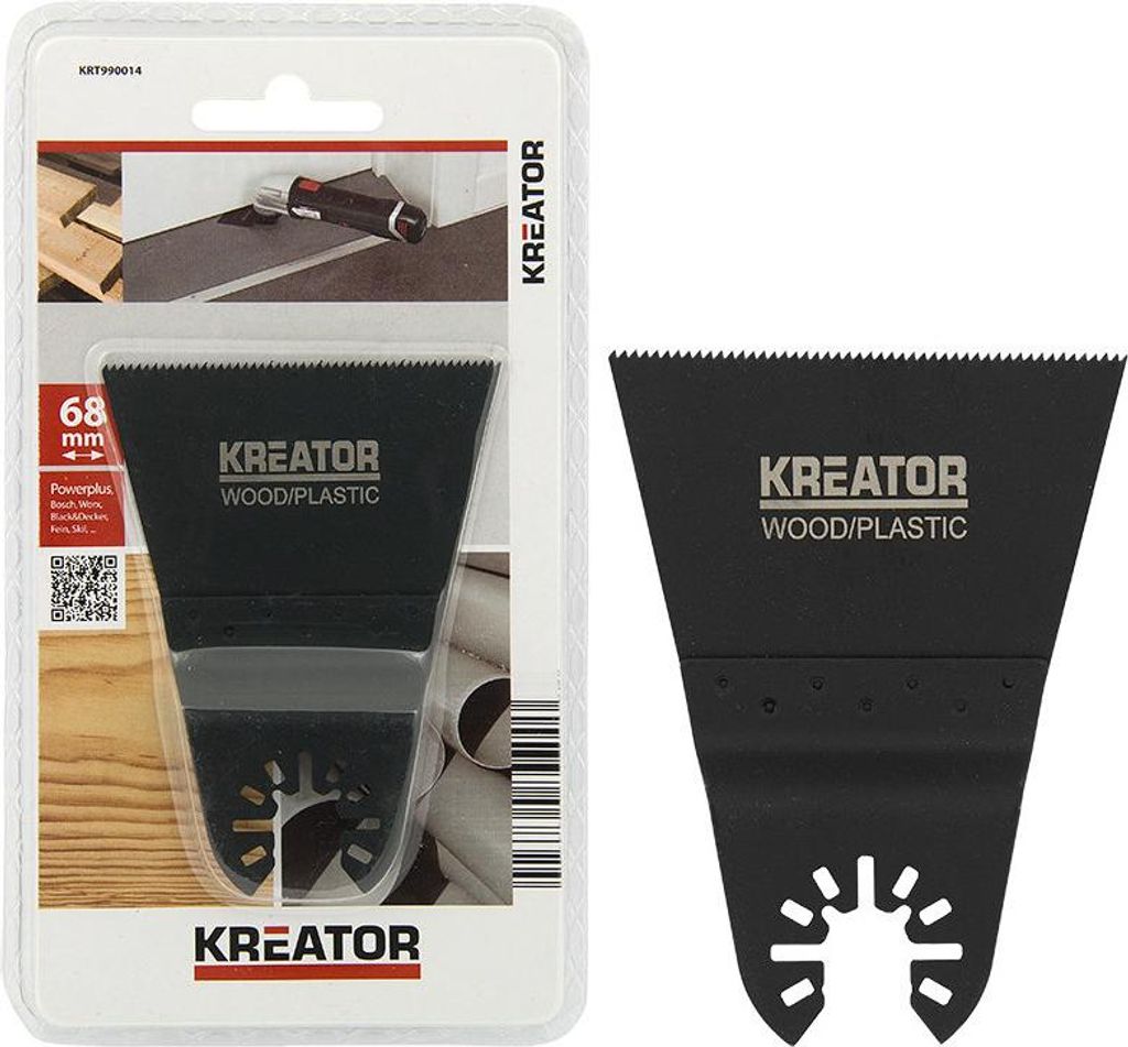 Universalsägeblatt, 68 mm Breite, für Multifunktions-Oszillationswerkzeug - Kreator