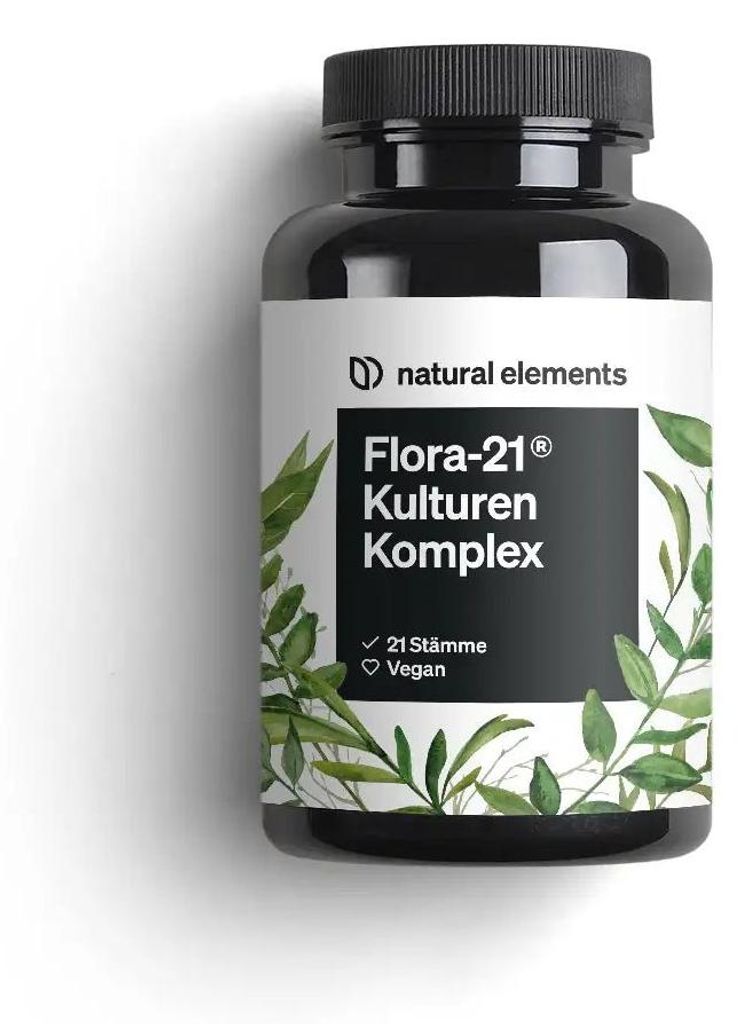 Flora-21® Kulturen Komplex Kapseln - 180  Kapseln_für 3 Produktbild 