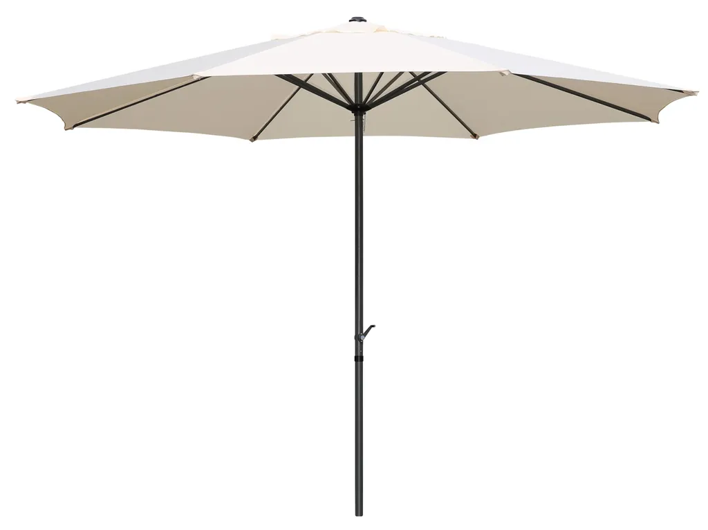Parasol de jardin orientable 400 cm Sunny protection UV 50+ naturel