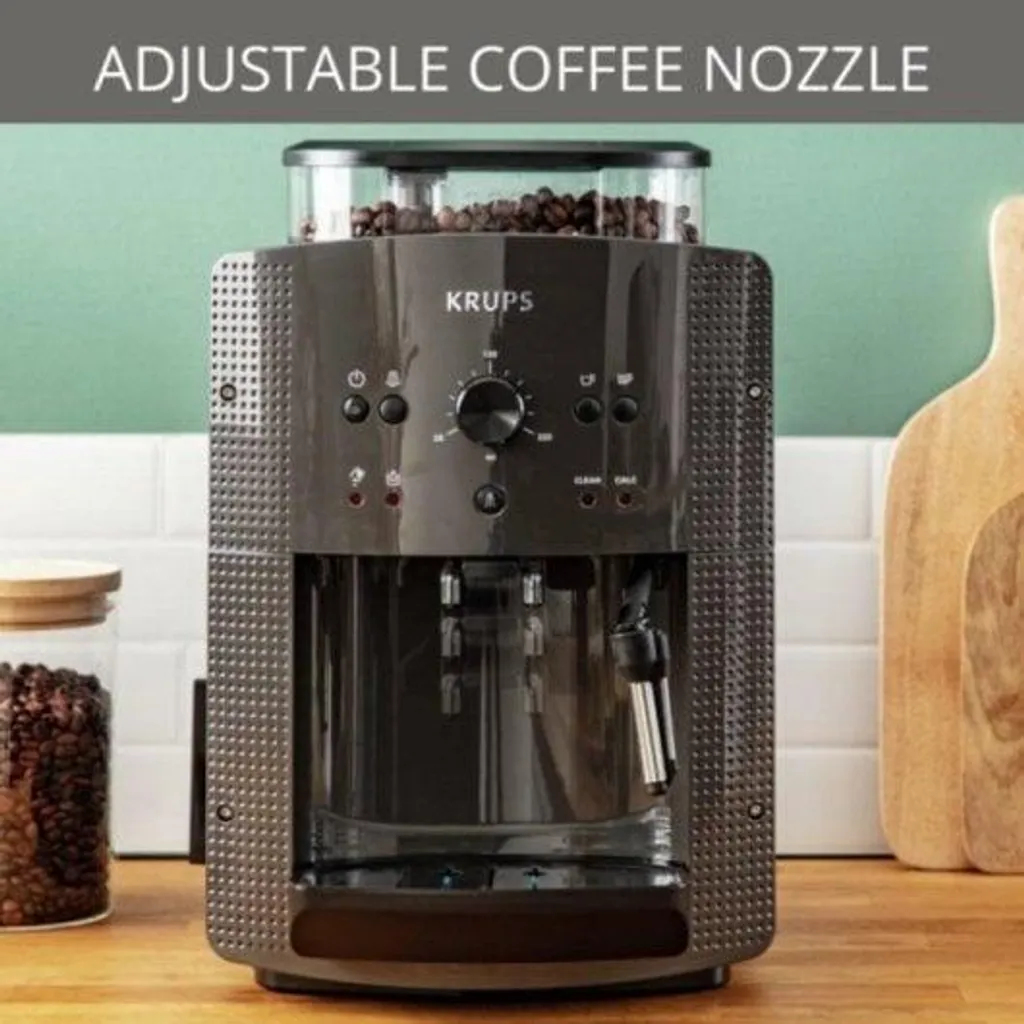 Machine à café Krups EA810B70, robot grains 15 bars noir performant - 7