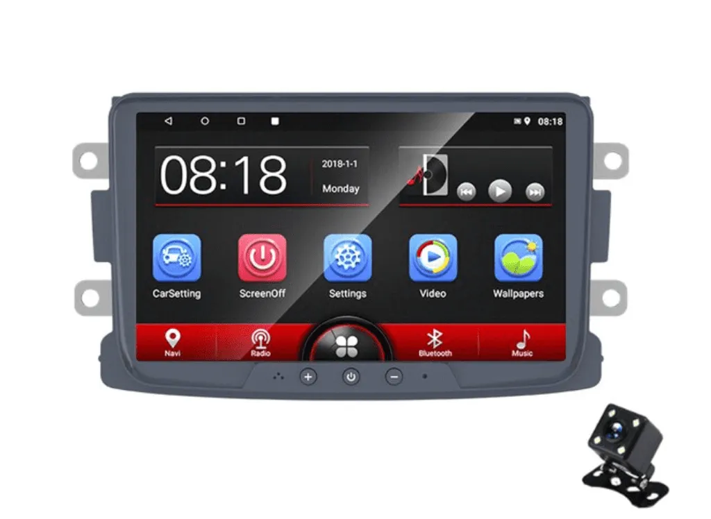 Autoradio GPS Android Dacia Duster Sandero Logan - Écran 7" WIFI Bluetooth