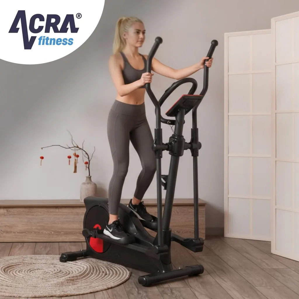 Crosstrainer Magnétique BE51 avec Console LCD et Résistance Ajustable