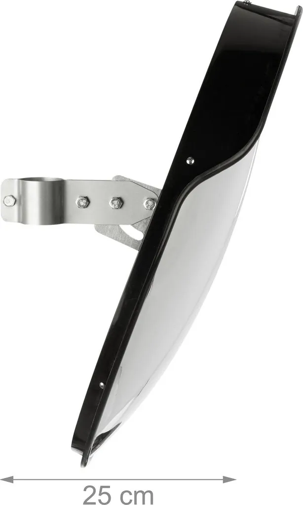 Miroir de circulation 45 cm convexe - Sécurité sortie de garage et rue - 5