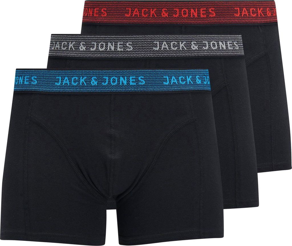 Jack & Jones Waistband Trunks Boxershorts Jungen (3er Pack)