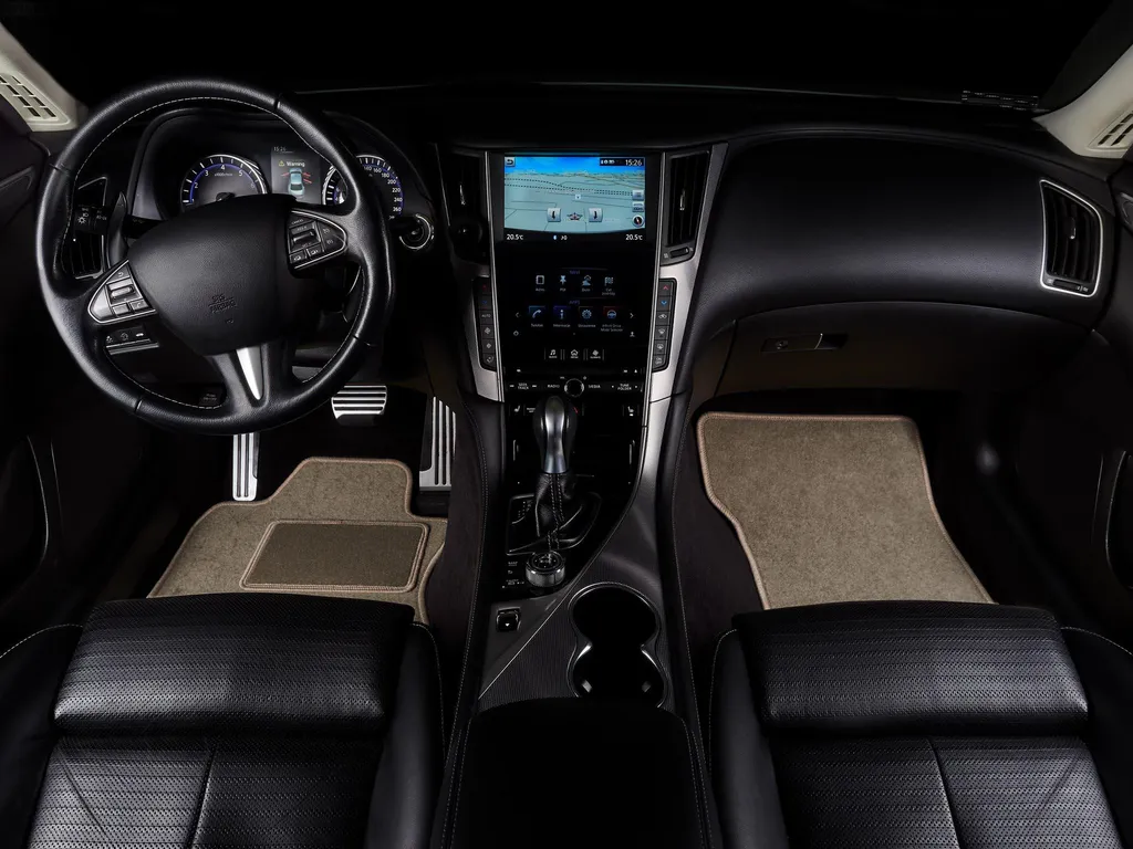 Tappetino Premium Beige Honda Civic VII - Velluto Soft Touch Misura - 4