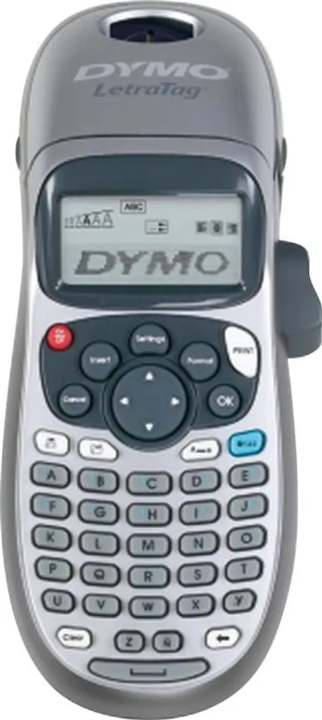 DYMO LetraTag LT-100H SILVER Étiqueteuse Portable avec 4 Piles AA