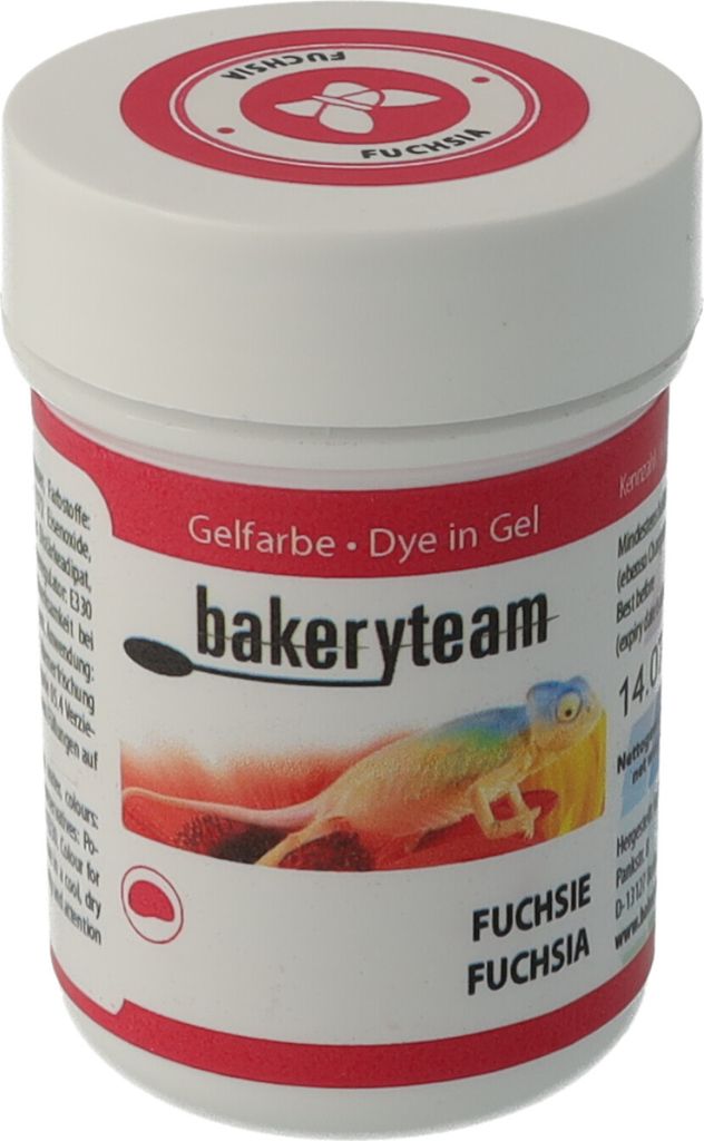 bakeryteam Lebensmittelfarbe 35g Fuchsia Produktbild 