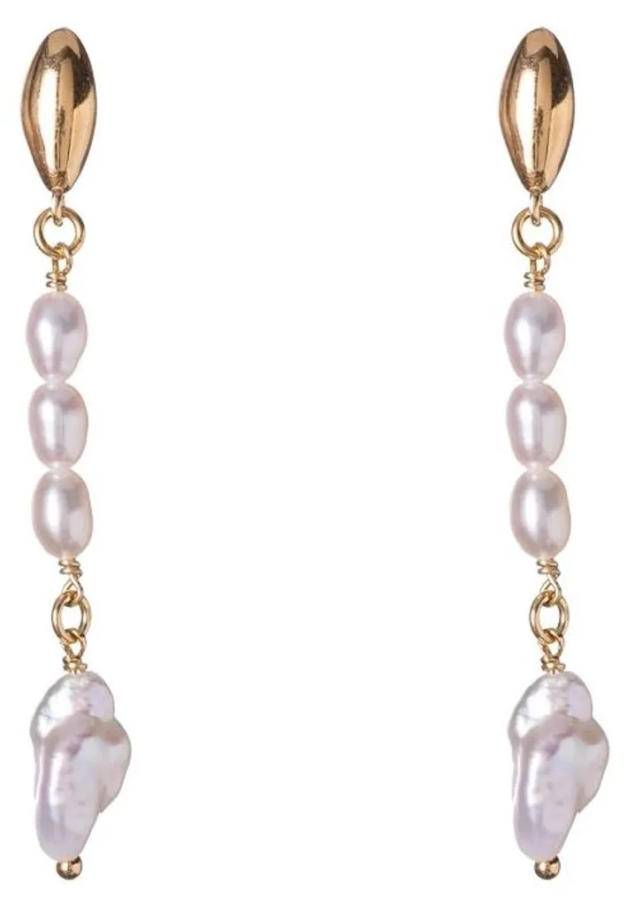 Boucles d'oreilles pendantes perles véritables AL5115.01.000 de luxe