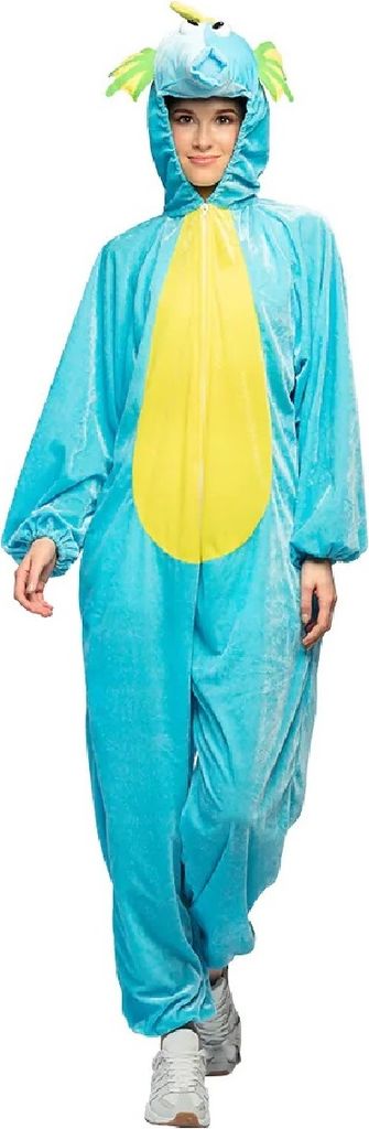 B88300-165 türkis Kinder Mädchen Junge Damen Seepferd Kostüm-Overall bis max.165 cm Körpergröße