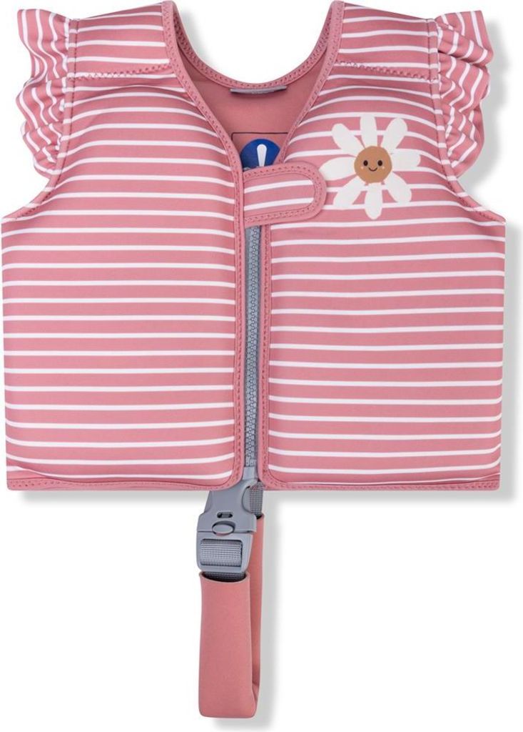 Gilet da nuoto Swim Essentials - Rosso/bianco - Fiore Immagine del prodotto 