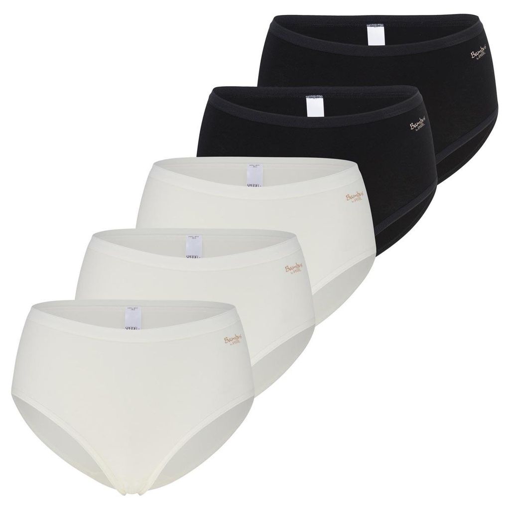 Speidel 5er-Pack Bambus Midi Slip Weich und atmungsaktiv, Softe Abschlüsse für hohen Komfort, Ohne Seitennähte