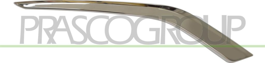 PRASCO Kühlergrill-Zierleiste PG3281243 Rechts passend für PEUGEOT 208 I Schrägheck (CA, CC)