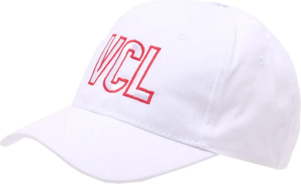 Casquette de baseball blanche femme VICOLO visière courbée été